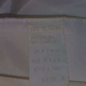 First Communion Zip Up Dress for Youth